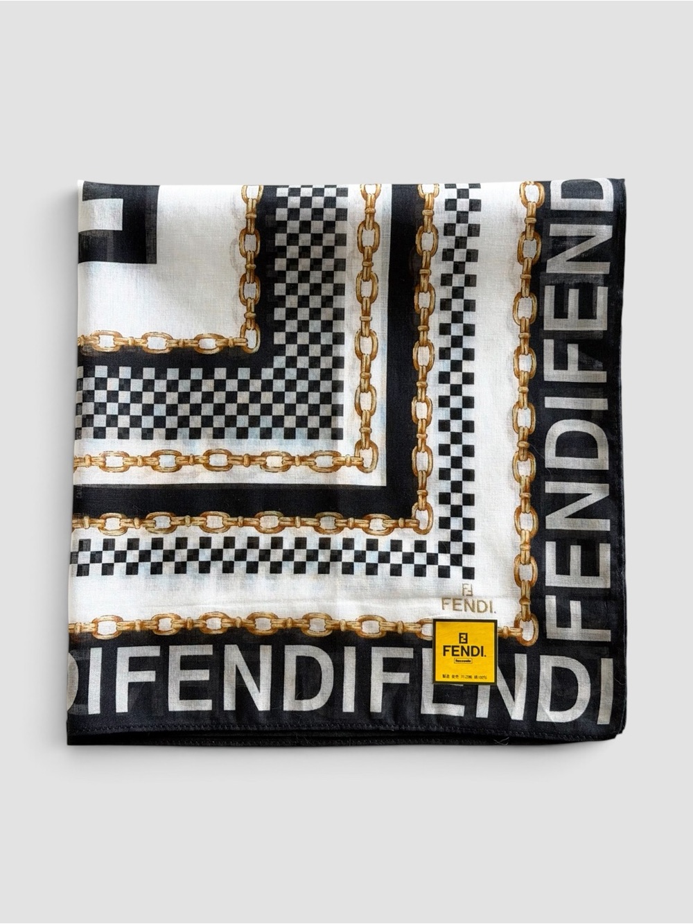 Fendi Cotton Bandana/Neckerchief